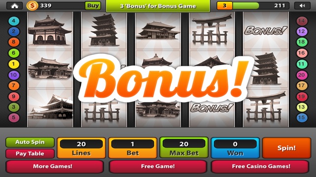 Samurai – Geisha Japan Slots FREE – Spin the Warrior Bonus C(圖5)-速報App