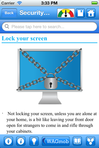 Security and Privacy 101 by WAGmob screenshot 2