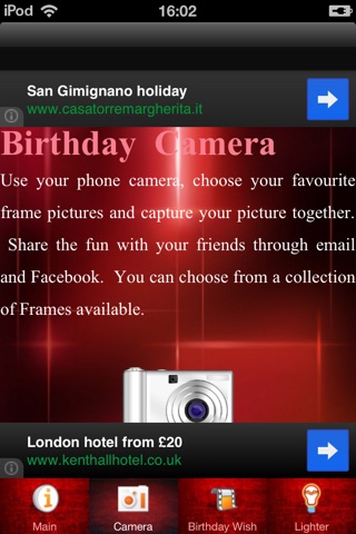 Birthday Frames Camera 生日相机 screenshot 3