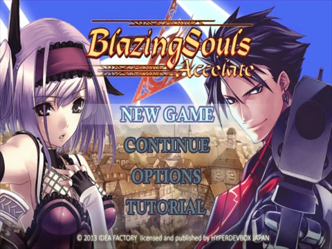 Blazing Souls Accelate на iPad