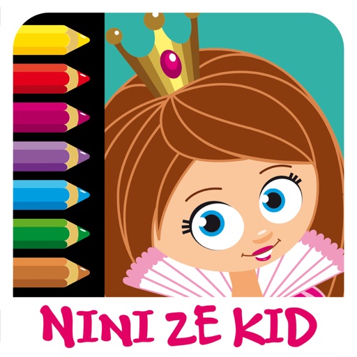 Color Princess 2 - Coloring Exercises for Kids iOS App