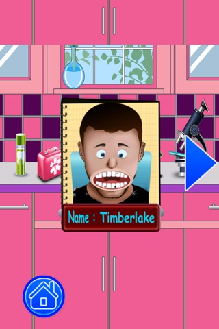 Awesome Crazy Celebrity Teeth Dentist - Tongue And Throat X-Ray Doctor Game For Kids screenshot 4