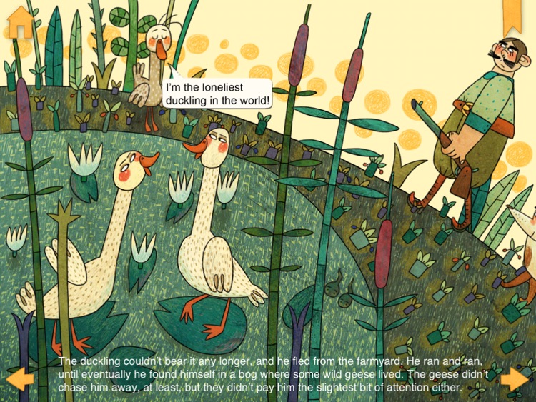 The Ugly Duckling by Andersen – An Interactive Children’s Story and Learning Game