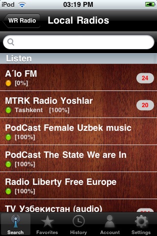 WR Uzbekistan Radios screenshot 2