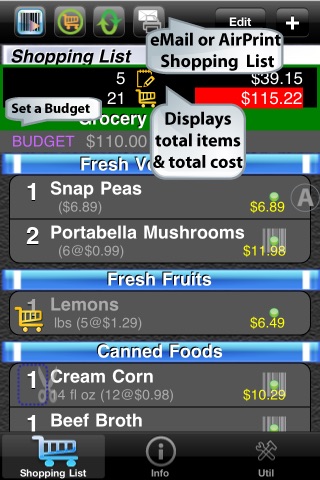 SHOPPING LIST - Shopping made Simple (GROCERY LIST & MORE)