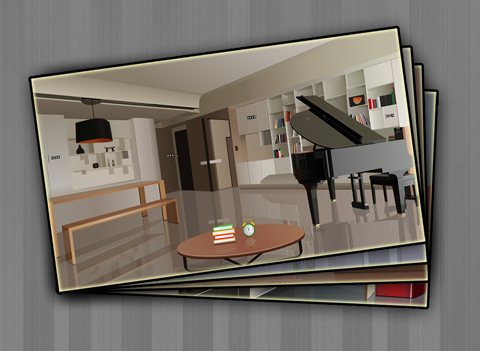 Modern Guest House Escape iPad screenshot