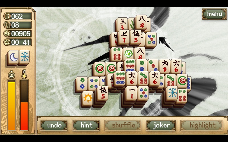 mahjong elements hdx iphone screenshot 4