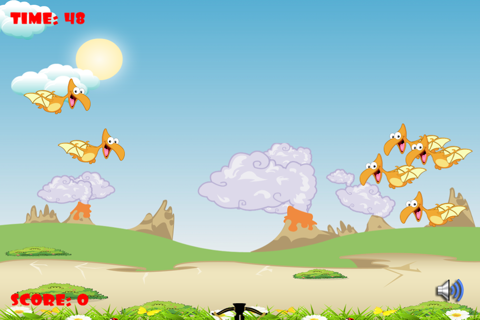 Flying Angry Dino Hunter - Awesome Prehistoric Aerial Shooting Game screenshot 2