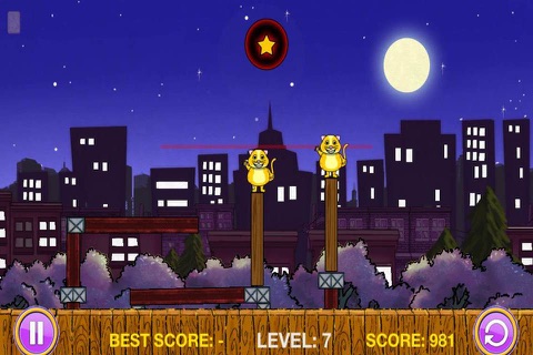 Cat vs Dog Physics FREE: The Anti - Pet Pal Puzzle Game screenshot 2