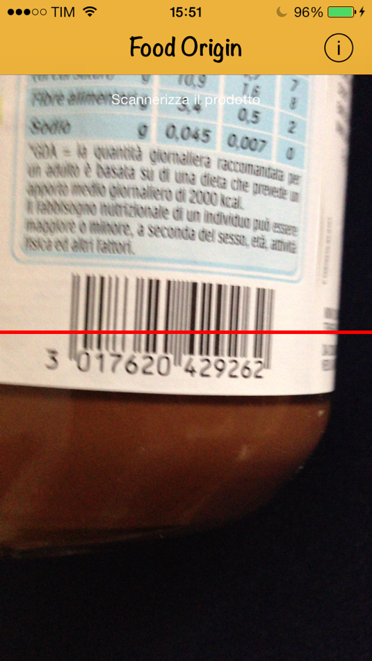 #1. Food Origin (iOS) 由: Inera Srl