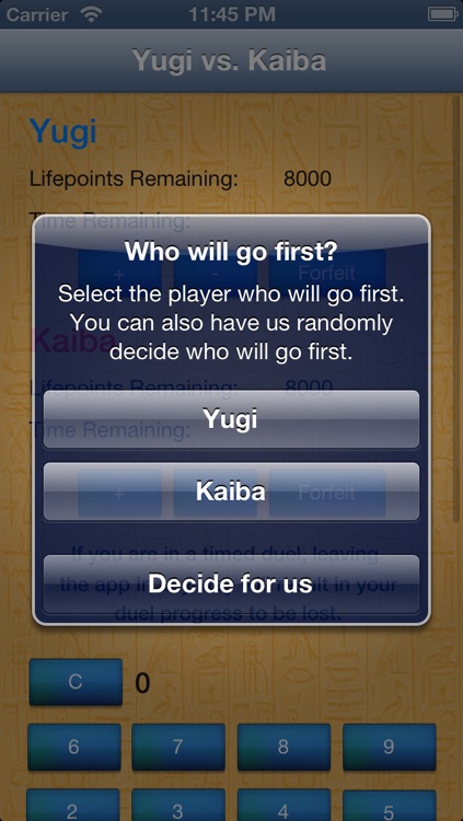 Duel Calculator Yu-Gi-Oh! Edition