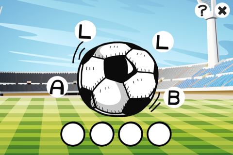 ABC Animated Soccer Cup Spell-ing School Kid-s Game For Free! Free Education-al Play-ing Fun screenshot 2