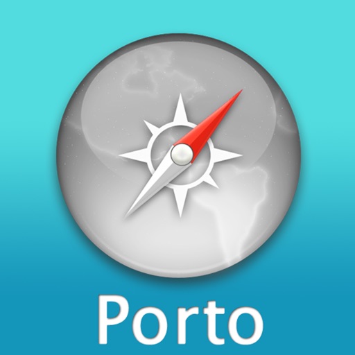 Porto Travel Map (Portugal)