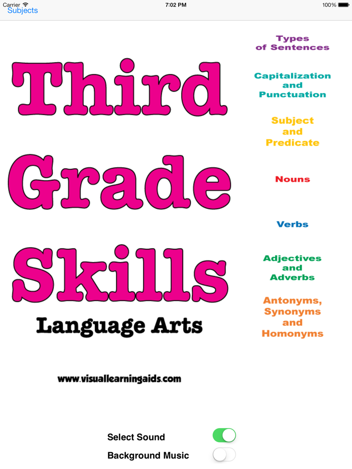 Third Grade Skills Language Arts - 3.5 - (iOS)