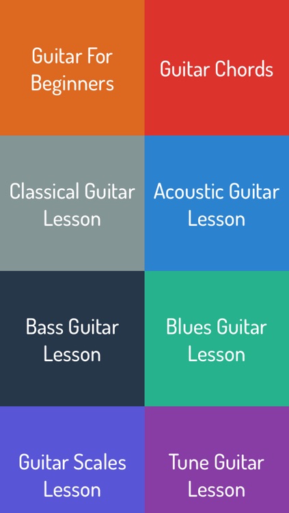 Guitar Guide : Step by step video tutorials