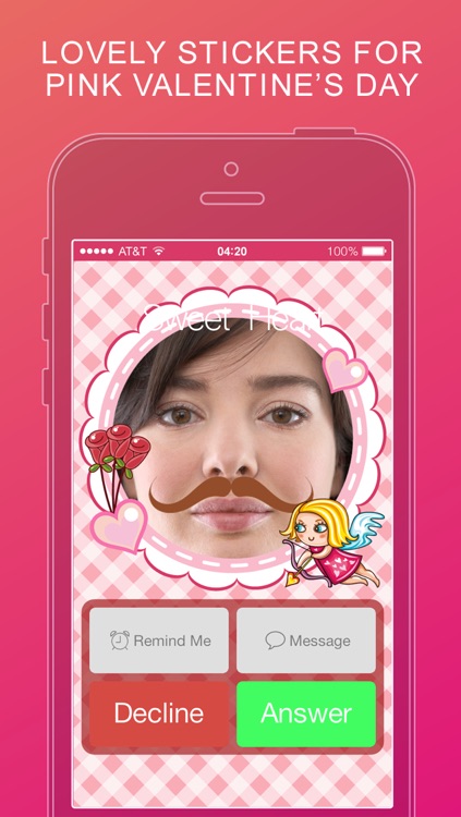 Wallpaper Maker - Pink Valentine's Day Special for iOS 7