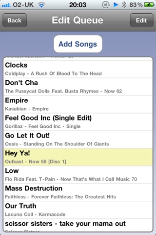 Queue The Music screenshot 3