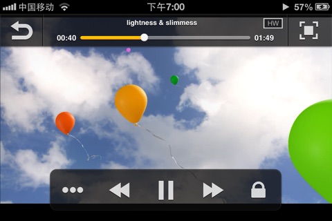 Moli-Player - free movie & music player for network download video media for iPhone/iPod screenshot 4