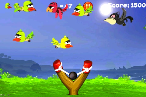 Angry Flappy Slingshot Bird Prey Safari Pro Version screenshot 2