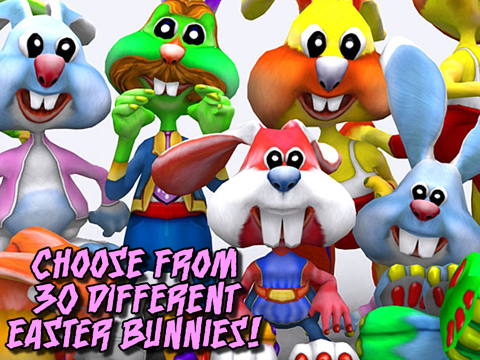 Easter Egg Run! Angry Bunny's Revenge! FREEのおすすめ画像1