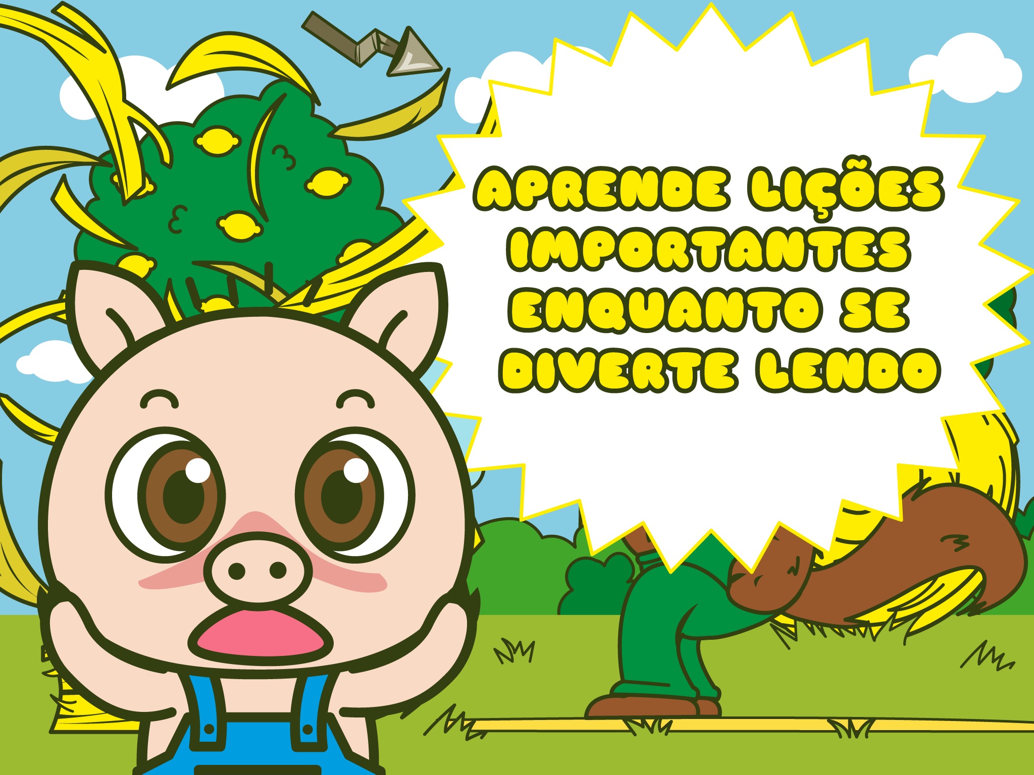 The Three Little Pigs: Learn while playing screenshot 4