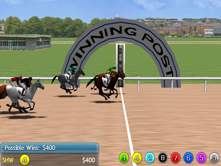 Virtual Horse Racing 3D HD FREE screenshot-3