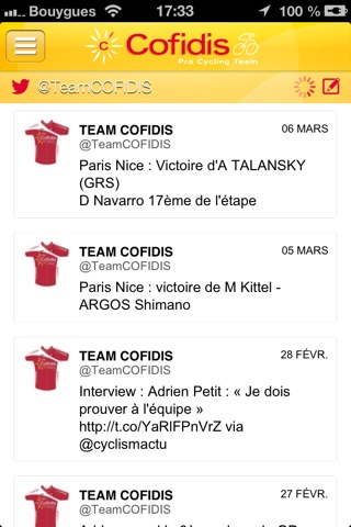 Cofidis Pro & Para Cycling Team screenshot 4