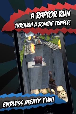 A Raptor Race (Through A Zombie Temple) screenshot 3