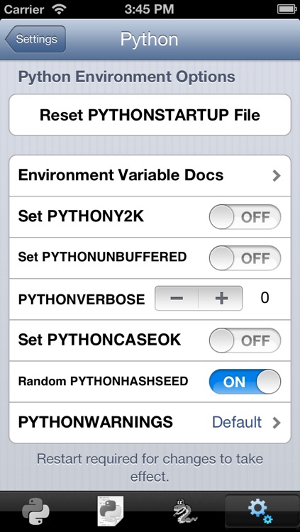 Python 2.5 for iOS screenshot-3