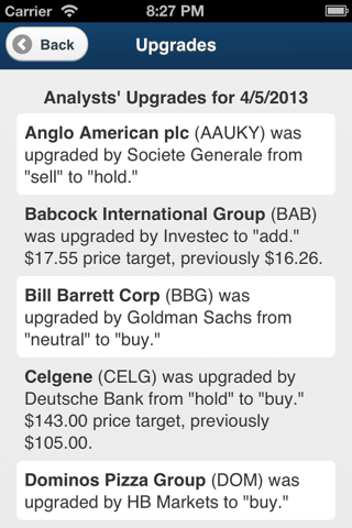 Stock Ratings screenshot 4