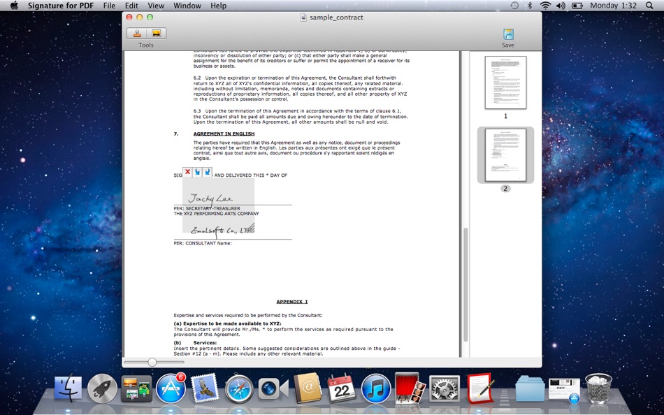 Signature for PDF for Mac OS X - 2.2.1 - (macOS)