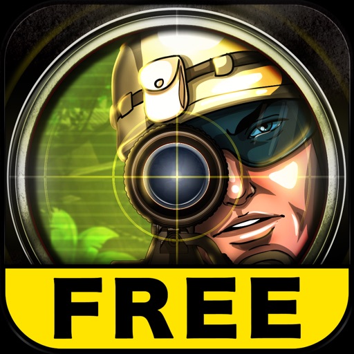 Elite Sniper Warfare: Jungle Combat HD, Free Game icon