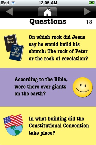 LDS Trivia Intellectual Fun screenshot 3