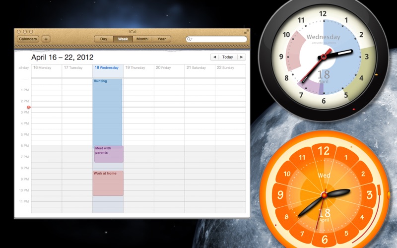 alarm clock gadget plus – clock with alarm and calendar iphone screenshot 4