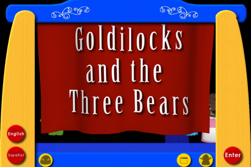 Goldilocks and the Three Bears - The Puppet Show  - Lite screenshot 2