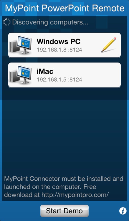MyPoint PowerPoint Remote screenshot-3