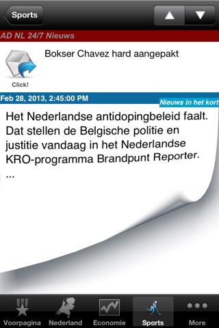 Netherlands News, De Dutch Nieuws screenshot 4