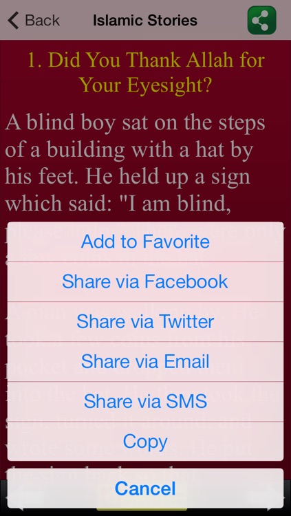 250 Islamic Stories (Pro) - Muslim Stories, Signs of Allah, Quran, Hadith & Islam screenshot-3
