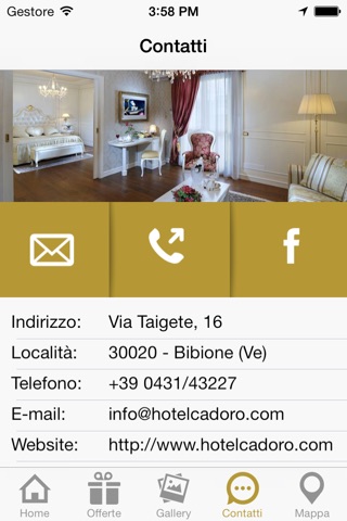 Hotel Ca'D'oro screenshot 4