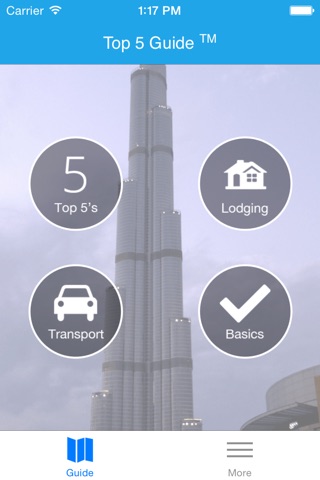 Top5 Dubai - Free Travel Guide and Map screenshot 2