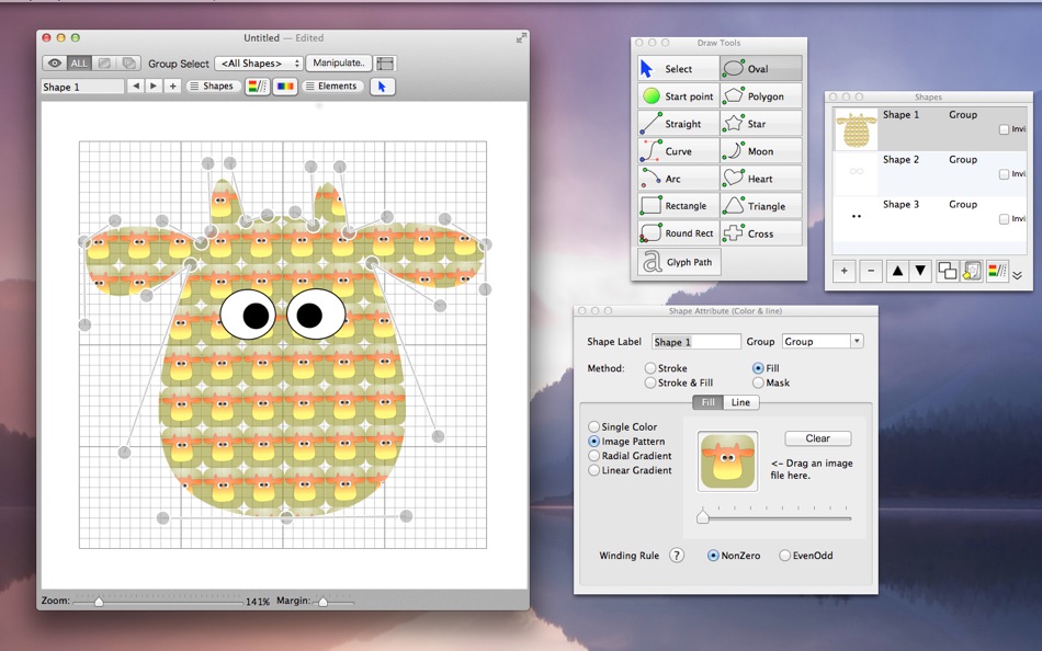 #4. MopiShape (macOS) 由: NOKKEUSI Inc.
