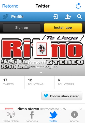 RITMOSTEREO screenshot 3