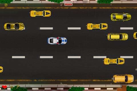 Police Emergency Vehicle Car Rush : The New-York Taxi Traffic Jam Madness - Free Edition screenshot 2