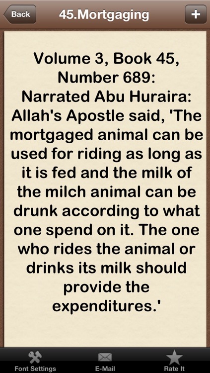 Sahih Bukhari PRO Hadith HD Ramadan With Complete 9 Volumes (Translator: Muhammed Muhsin Khan) Islam Hadees Collection Extracted from the iQuran verses screenshot-3