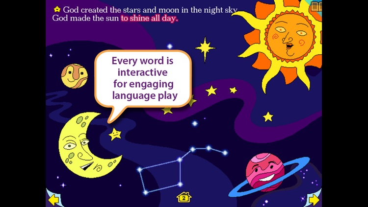 The Story of Creation - Little Ark Interactive storybook in English
