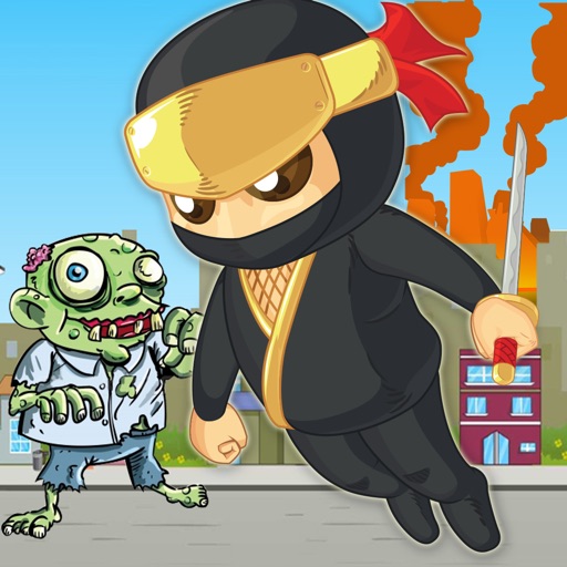 Ninja Reaper Saga Vs Zombies Brothers Free iOS App