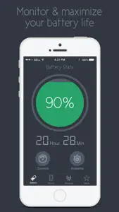 iStats - iPhone Batter Charger, Device & Network Info screenshot #2 for iPhone