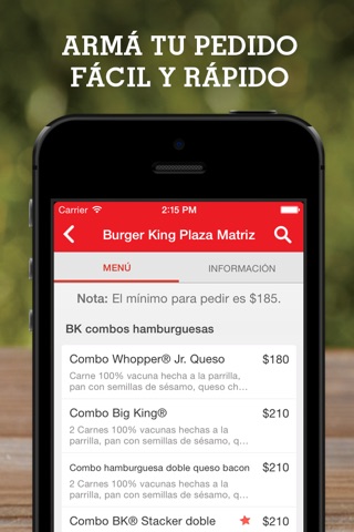 Burger King Uruguay screenshot 3