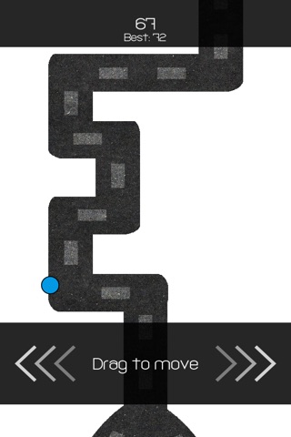 Keep The Dot in - Drag the Ball on Road screenshot 3