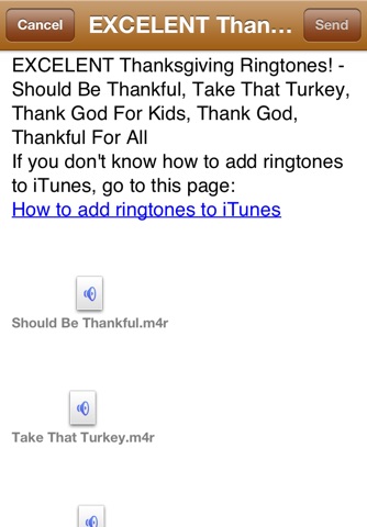 Thanksgiving Ringtones screenshot 4